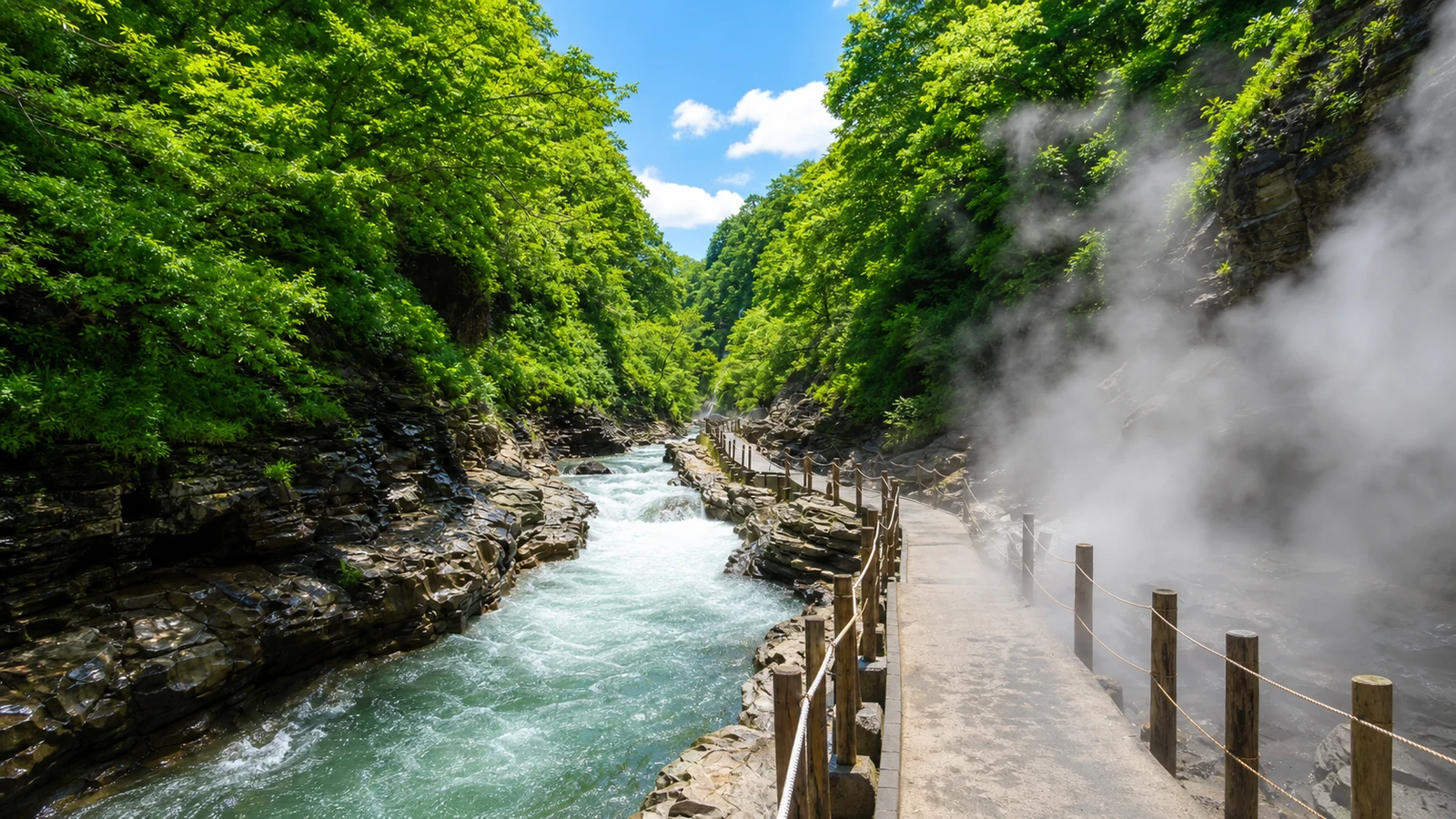 小安峡温泉
