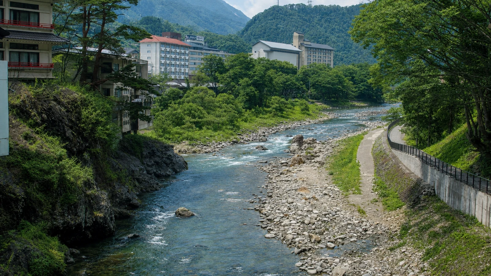 水上温泉郷