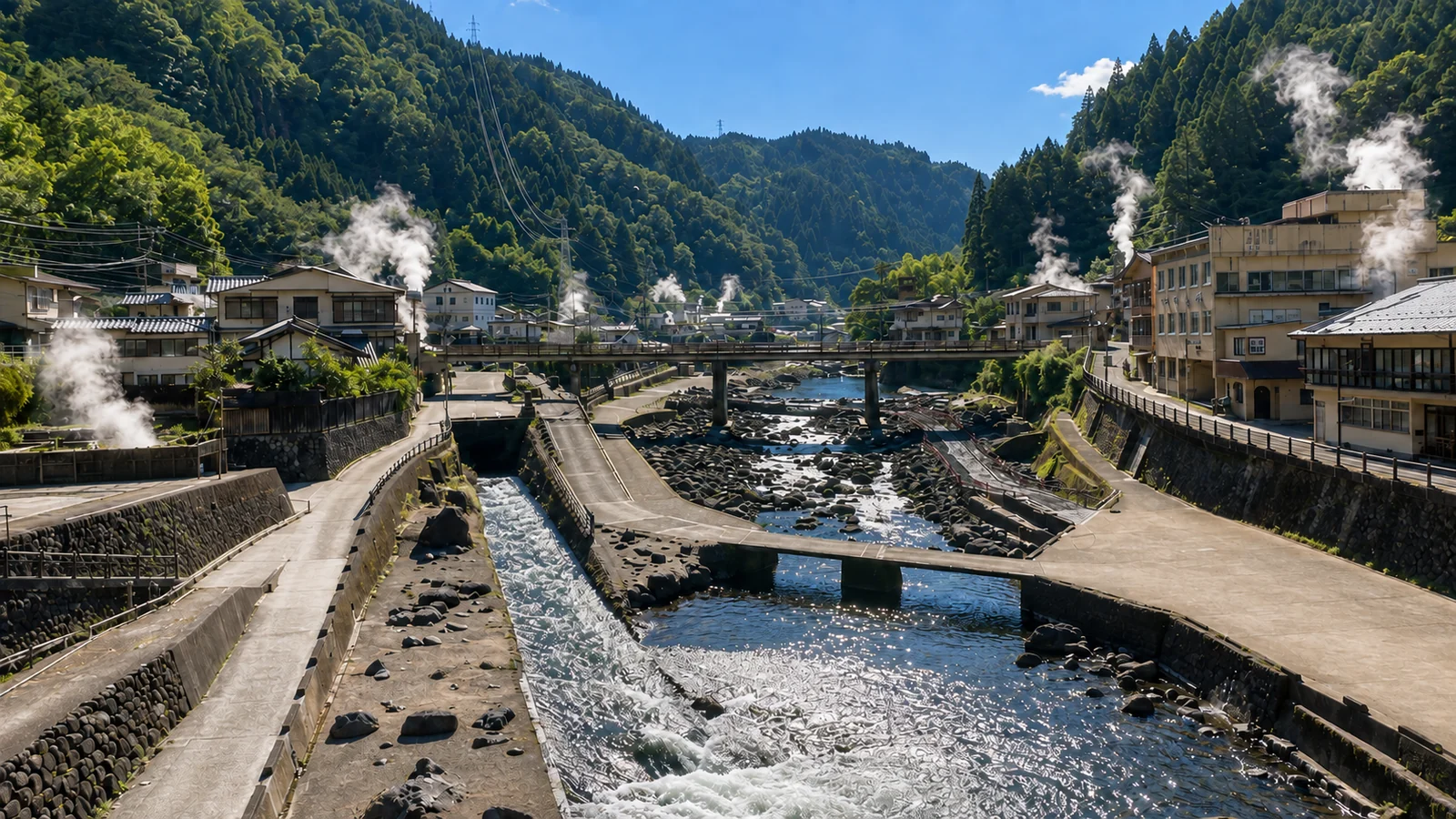 杖立温泉