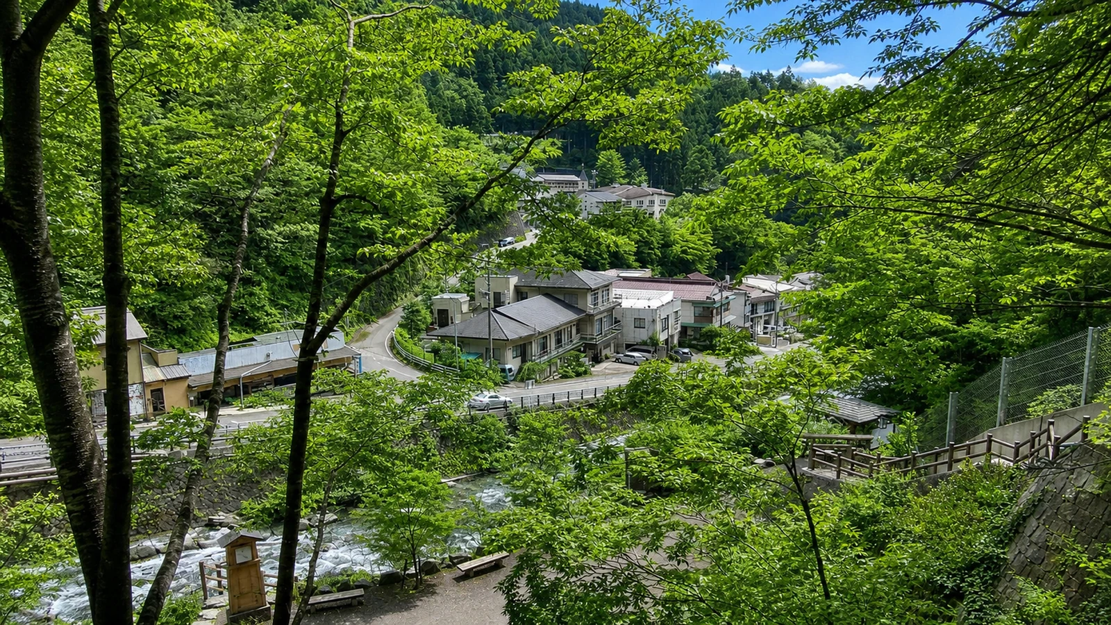 梅ヶ島温泉郷