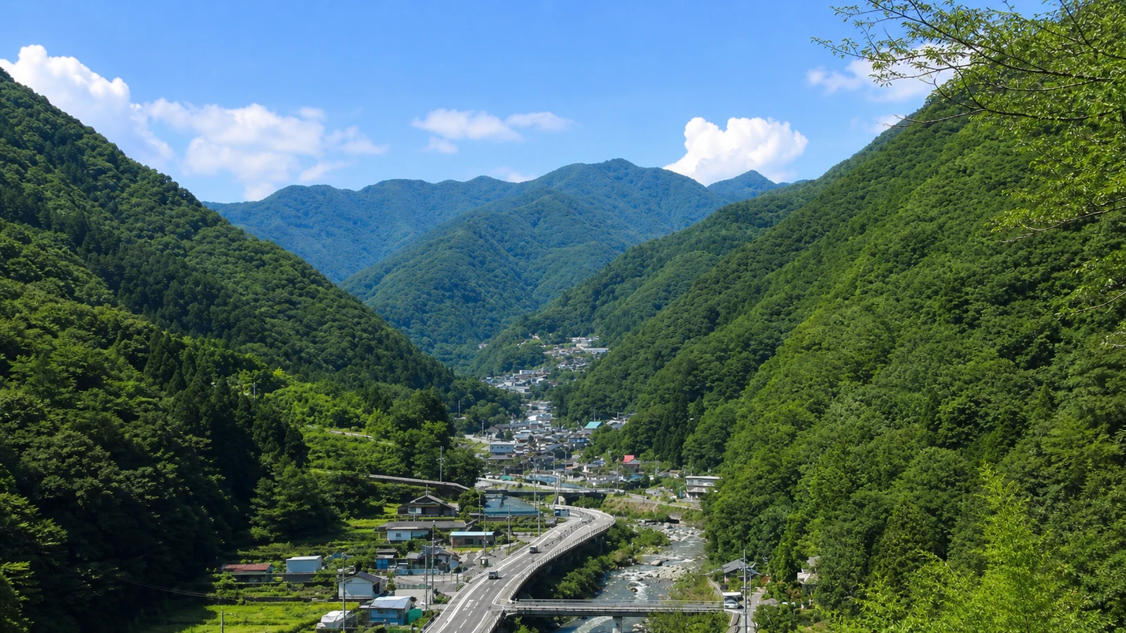 芦安温泉郷